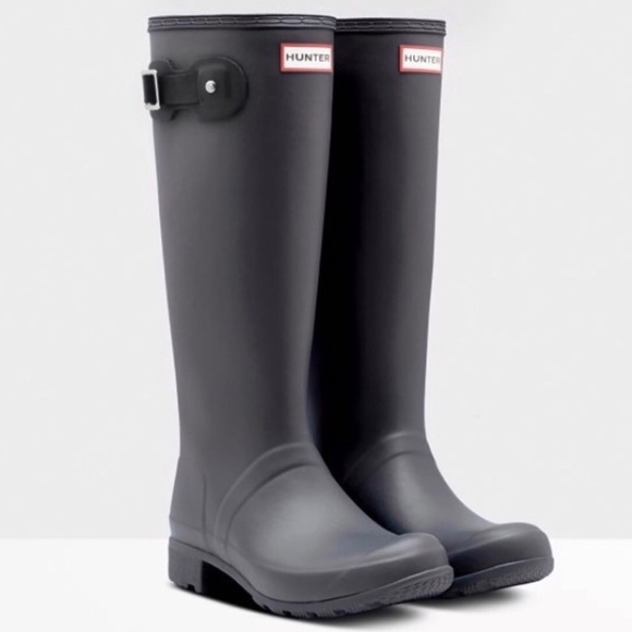 Hunter Shoes - Hunter Original Tour Packable Tall Rain Boots 8